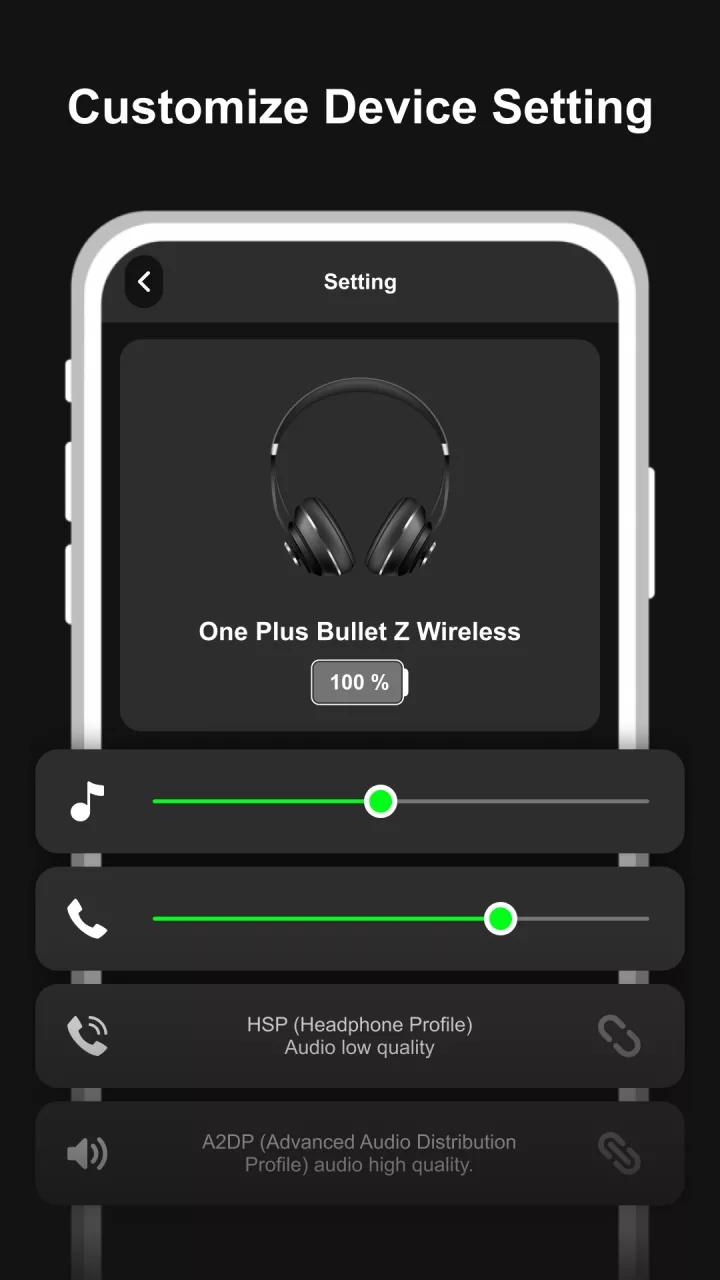 Bluetooth Battery Levels