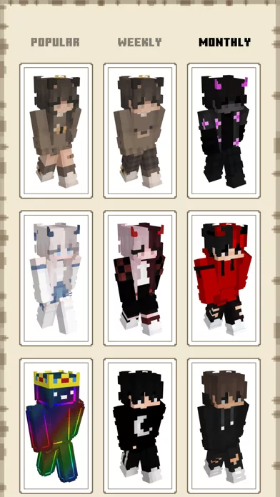 Skins for Minecraft : Skin Hub