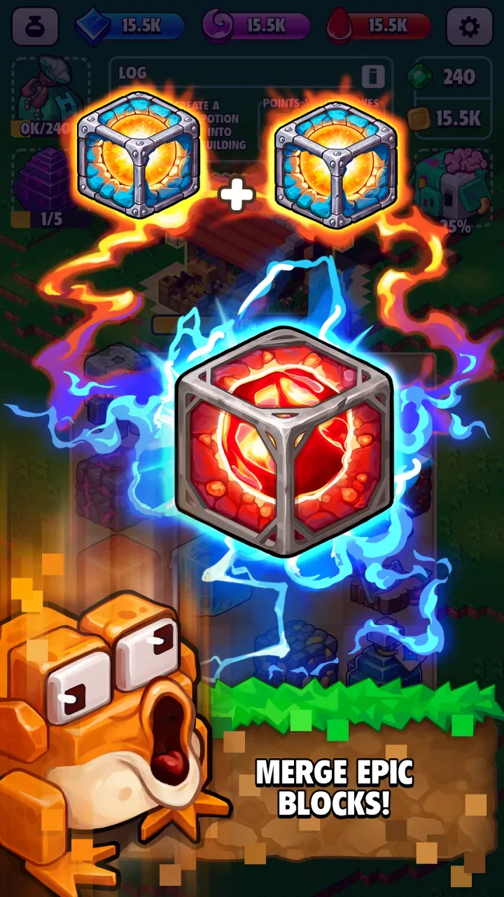 MergeCraft: Mine and Build