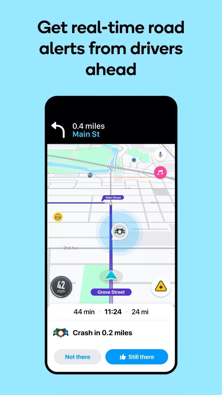Навигация в Waze