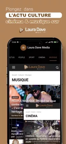 Laura Dave Média