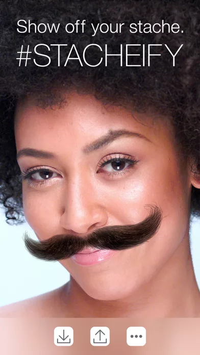 Stacheify - Mustache face app