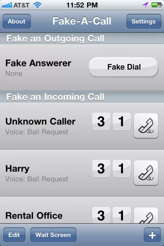 Fake-A-Call ™