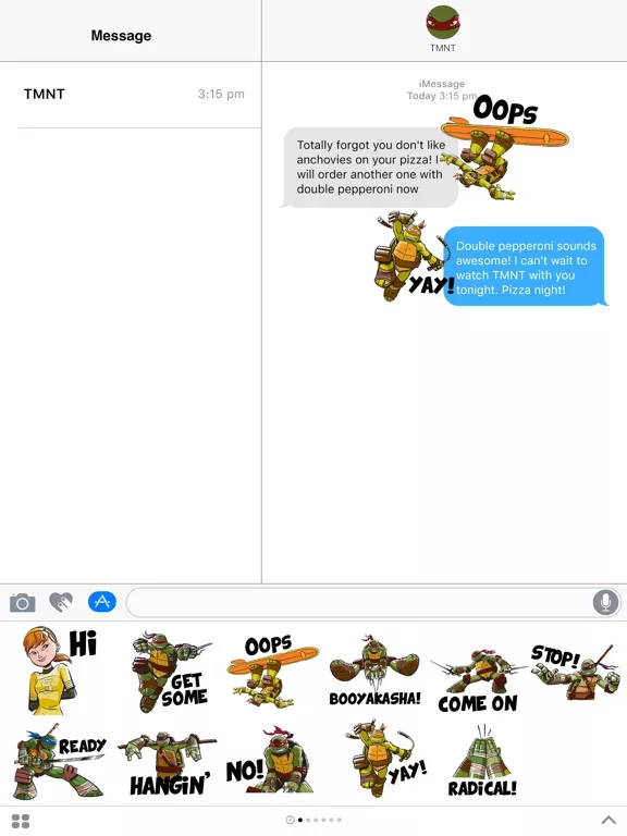 TMNT Stickers