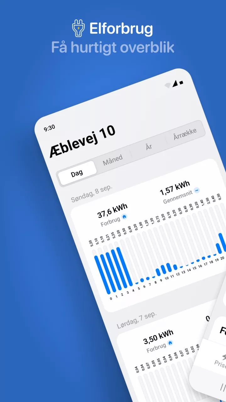 Min Strøm: Your Energy savings