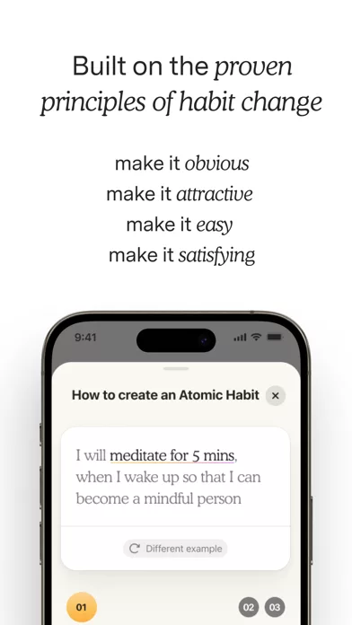 Atoms - from Atomic Habits