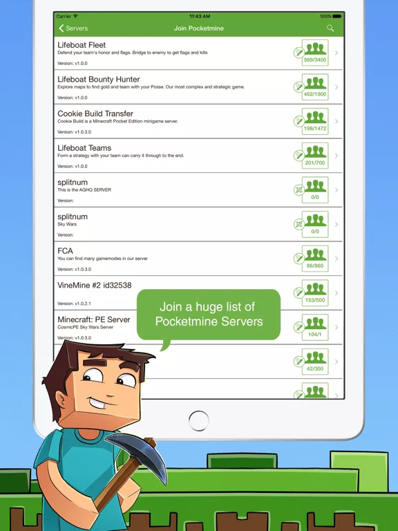Multiplayer for Minecraft PE