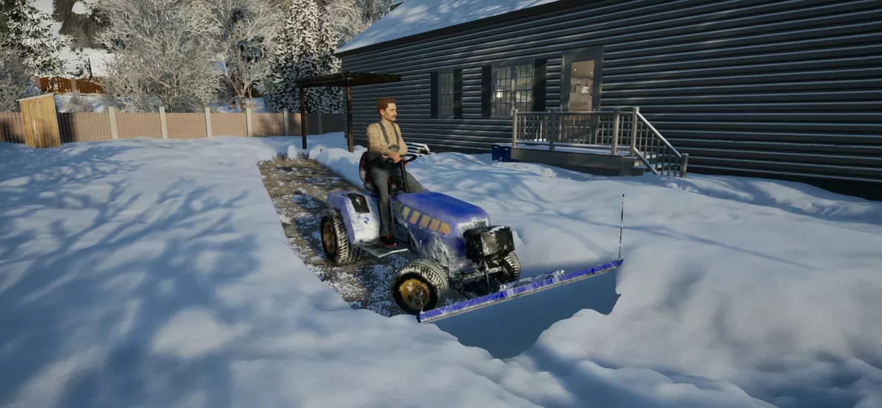 Snow Plowing Simulator