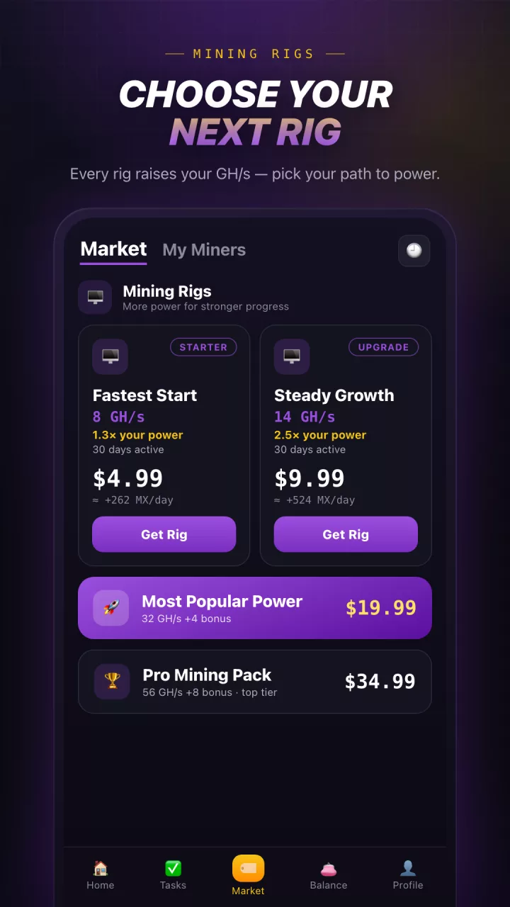 MinerX: Idle Mining Empire