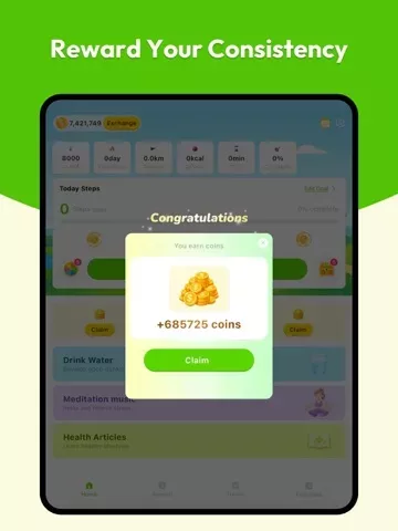 StepsRush:Step & Water Tracker