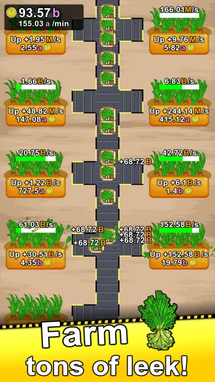 Leek Factory Tycoon: Idle Game