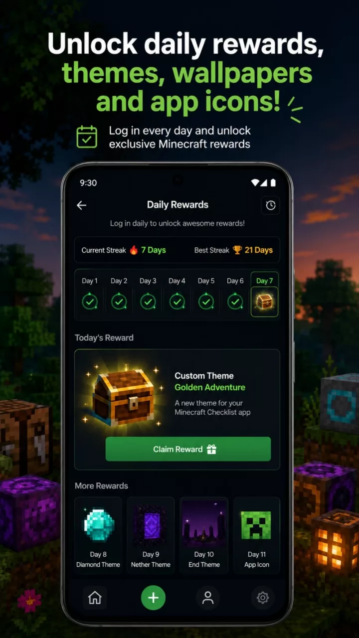 Minecraft Checklist