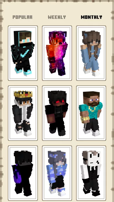 Skins for Minecraft : Skin Hub