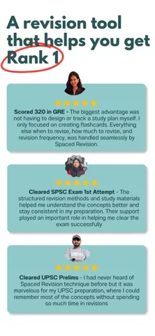 SpacedRevision: UPSC & Exams