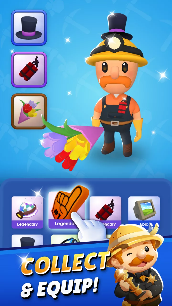 Idle Mine! Tycoon Mining Game