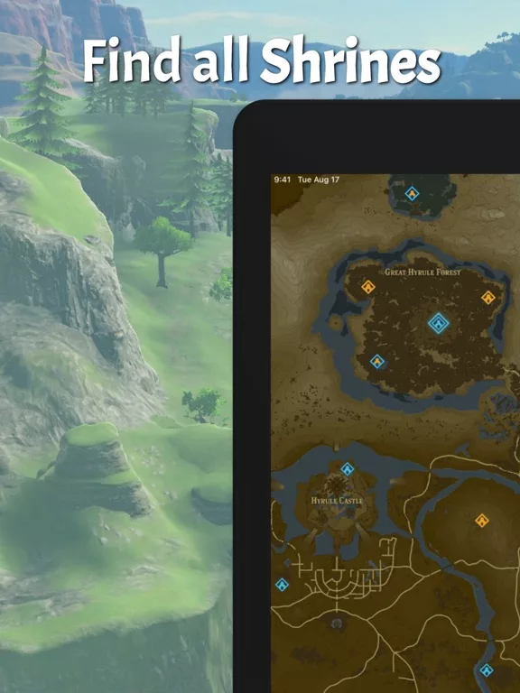 Shrines Guide - BotW Map
