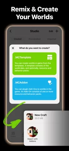 Addons for Minecraft