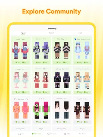 Skinseed for Minecraft Skins
