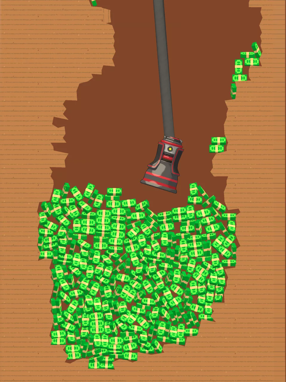 Drill & Collect: idle mine dig