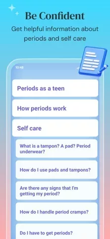 Luna Period Tracker For Teens
