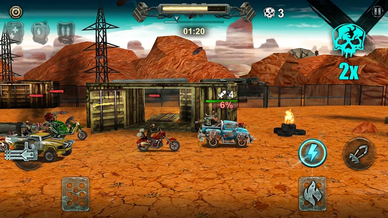 Dead Paradise Car Race Shooter