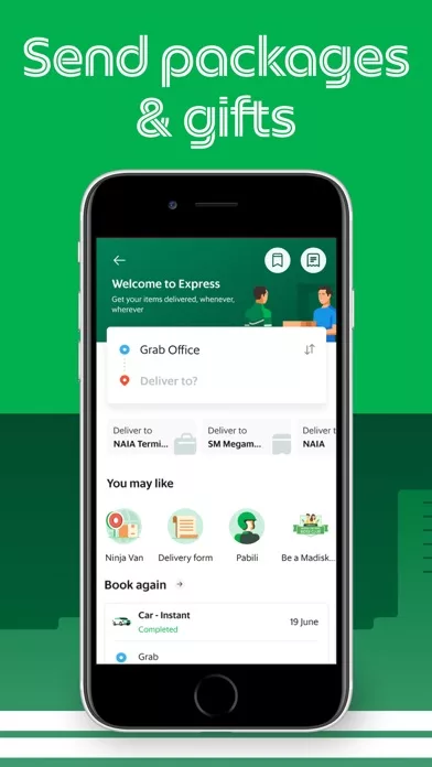 Grab: Taxi Ride, Food Delivery