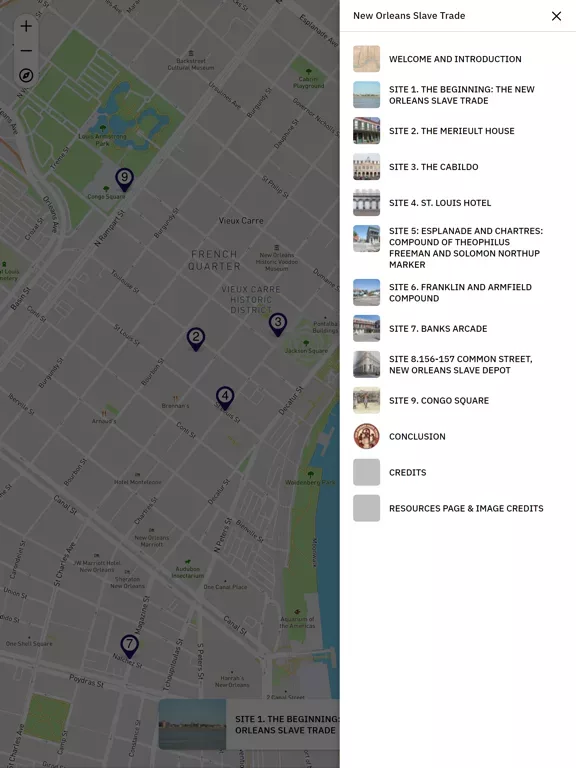 New Orleans Slave Trade App