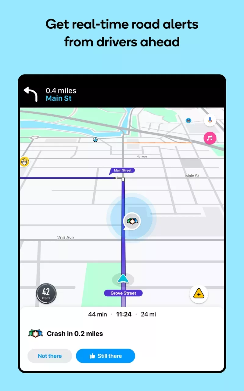 Навигация в Waze