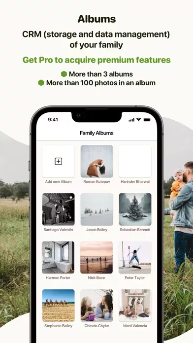uStory: Family Tree & Network
