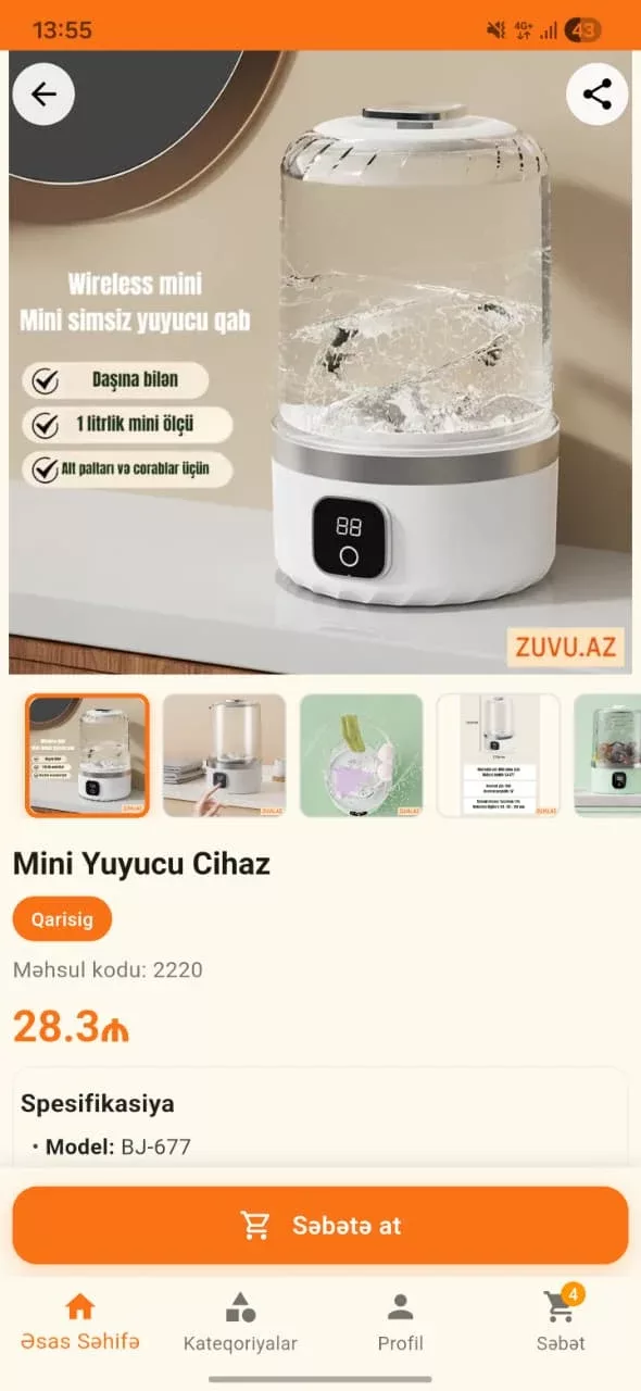 Zuvu - Onlayn Alış-veriş