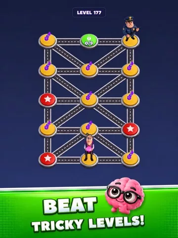 Police Escape! Match Villains