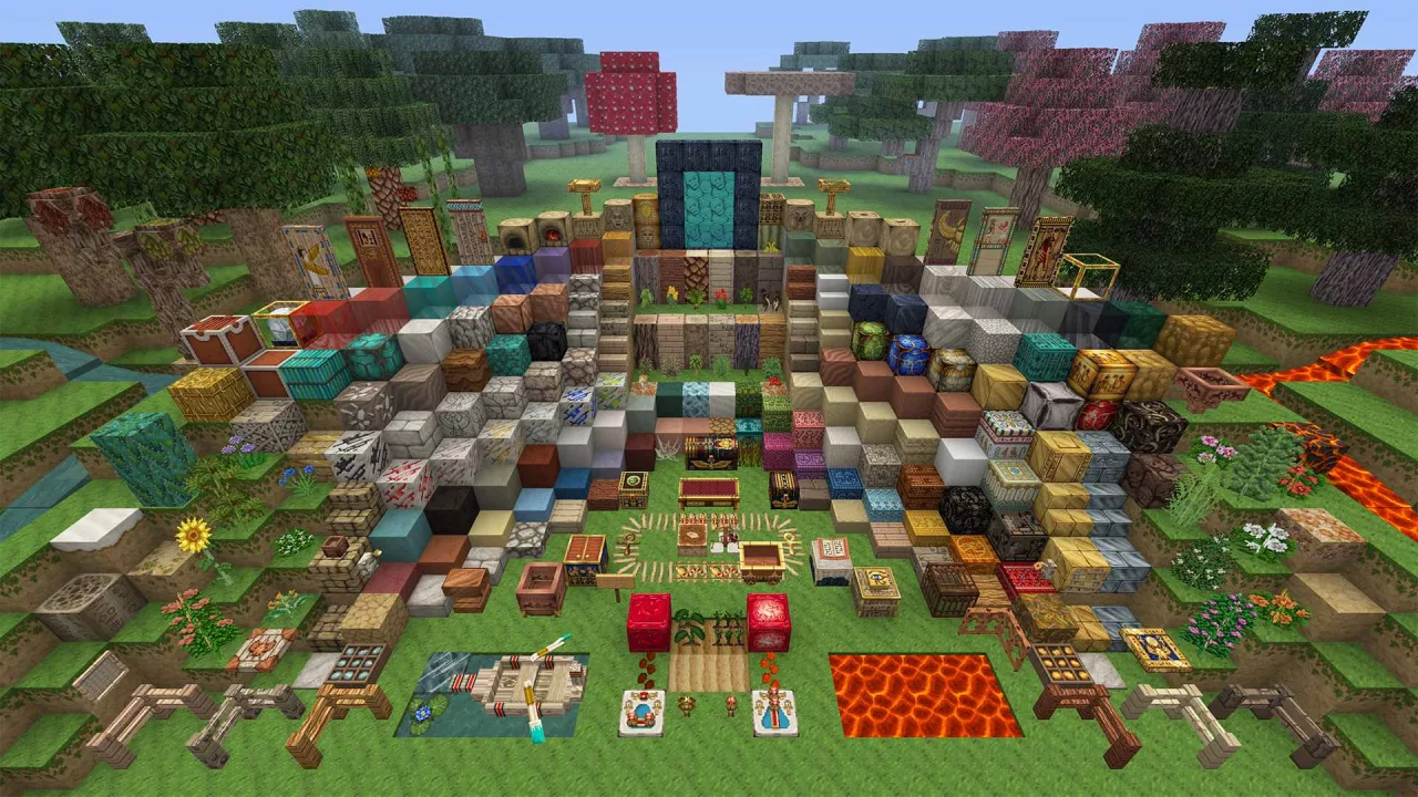 Minecraft Egyptian Mythology Mash-up
