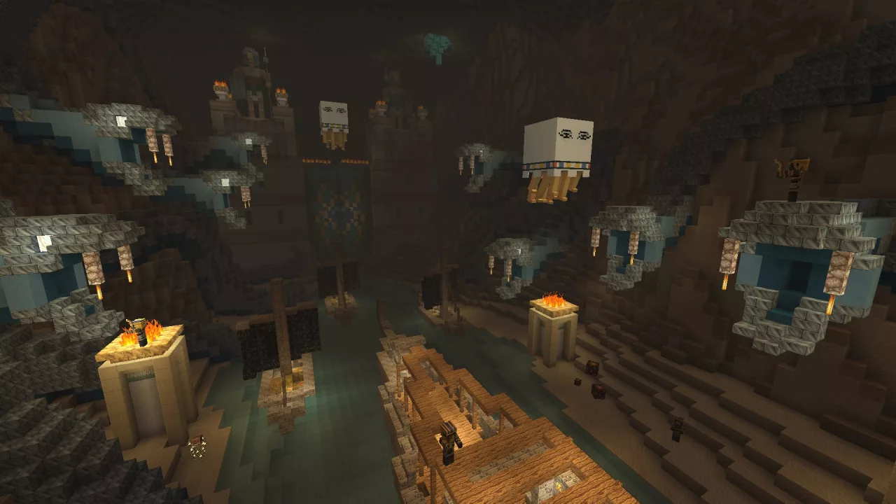 Minecraft Egyptian Mythology Mash-up