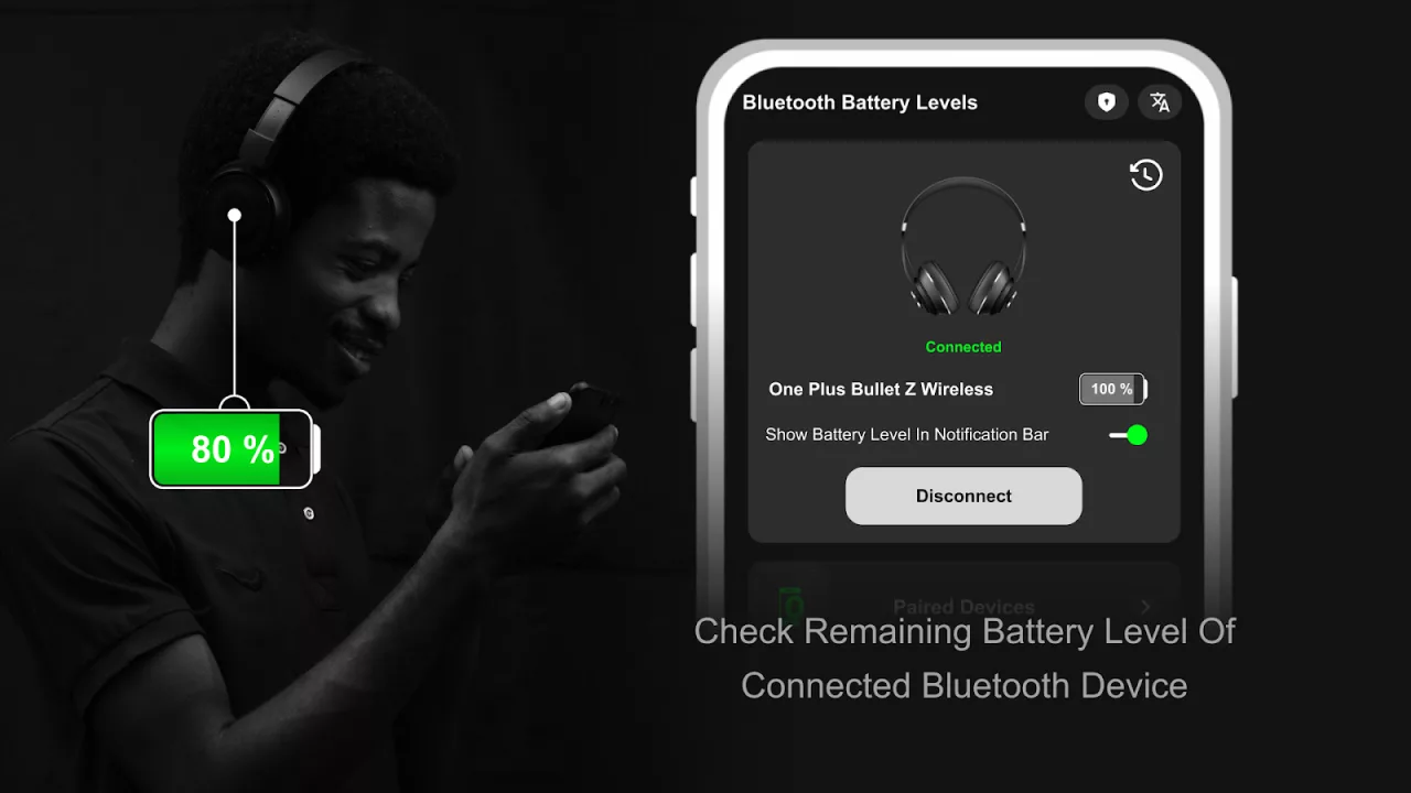 Bluetooth Battery Levels