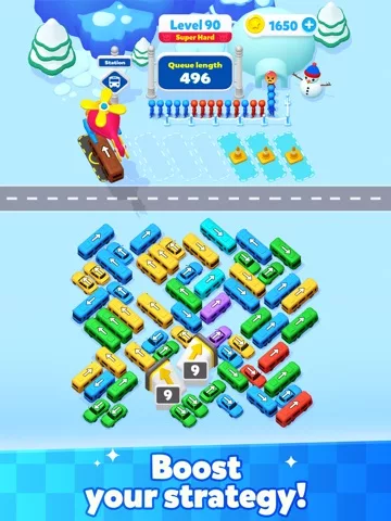 Bus Parking Jam