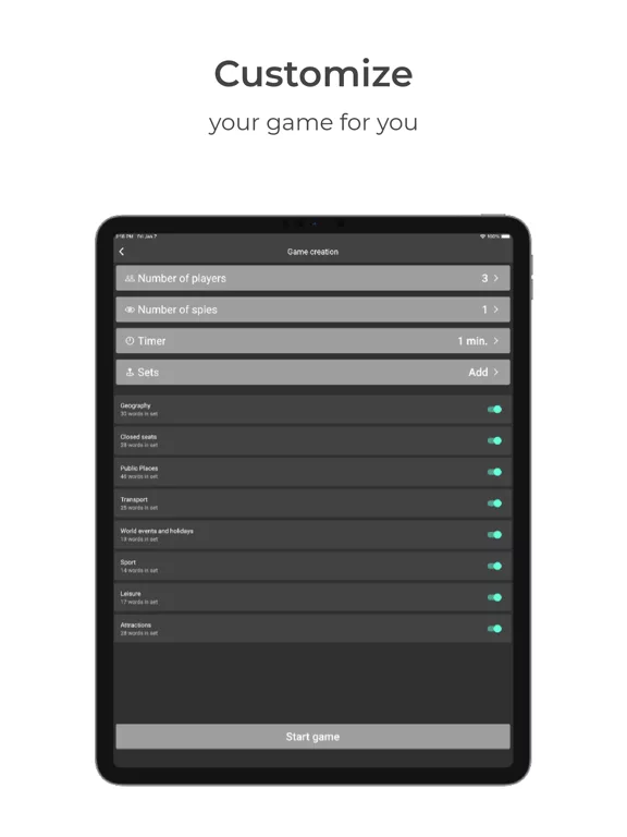 ESC - Spy game