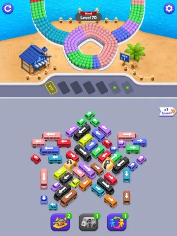 Bus Flow: Traffic Color Sort