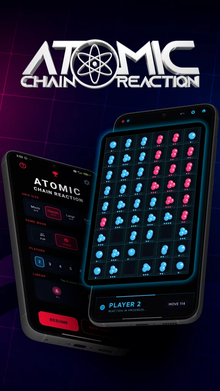 Atomic Chain Reaction