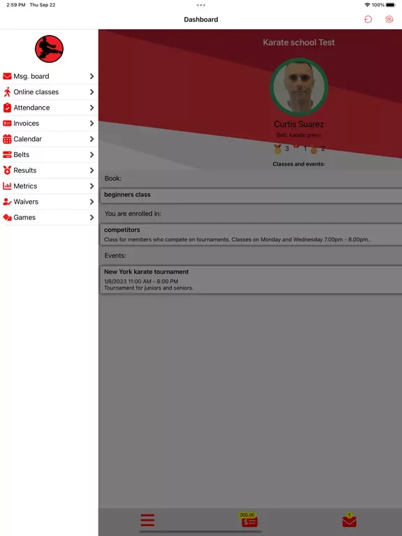 Dojo Login