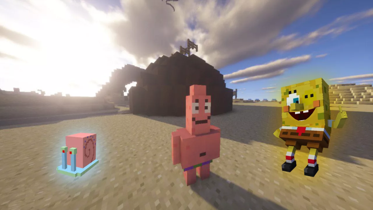 Mods SpongeBob for Minecraft