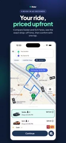 HireMe - Taxi Booking App