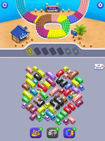 Bus Flow: Traffic Color Sort