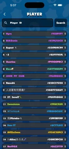 Brawl stats & chest for BS