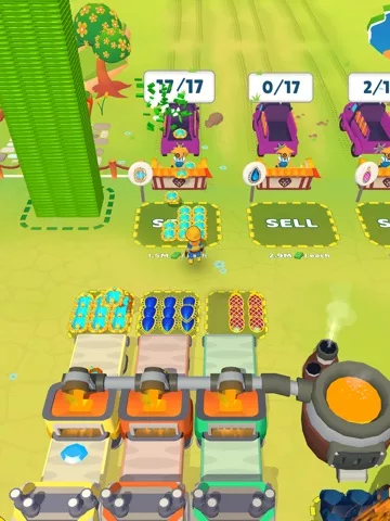 Drill & Collect: idle mine dig