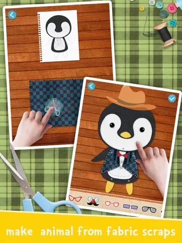 Labo Друзья из ткани:STEM-игра