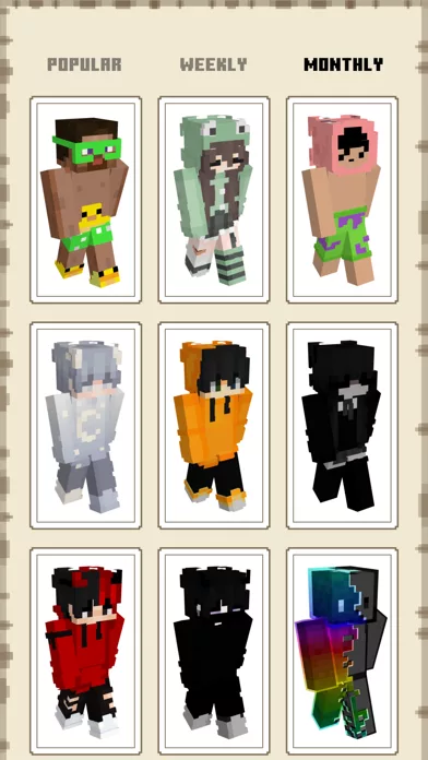Skins for Minecraft : Skin Hub