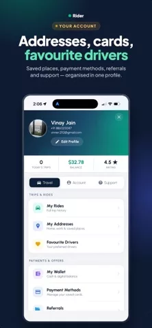 HireMe - Taxi Booking App