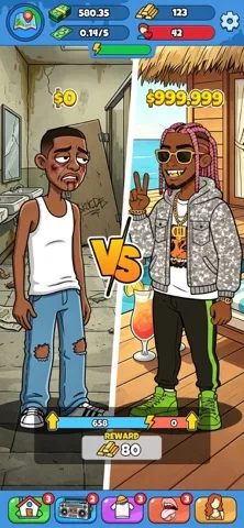 Rap Star:Idle Clicker