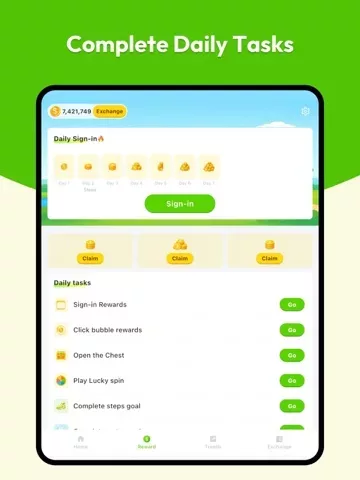 StepsRush:Step & Water Tracker