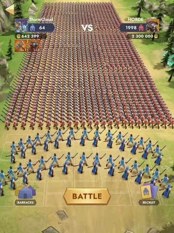 Kingdom Clash：сражения, рыцари